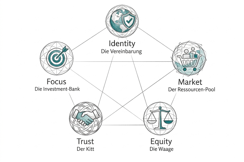 Gewaltenteilung in 5 Domänen